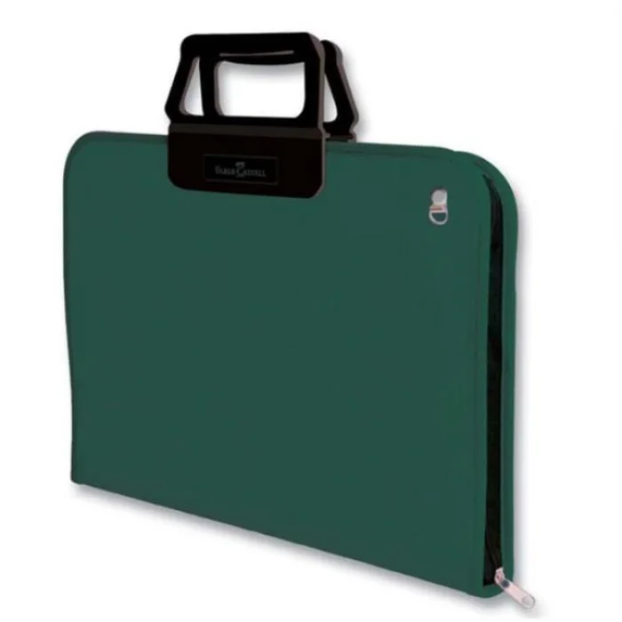 FABER CASTELL PROJE ÇANTASI 38x55 CM. KOYU YEŞİL