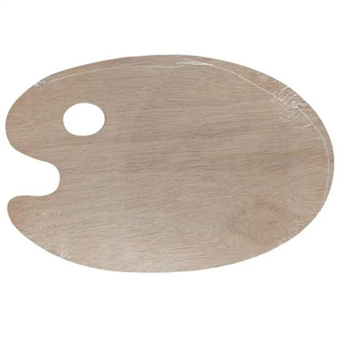 Fanart Academy Mdf Oval Palet 30X40Cm