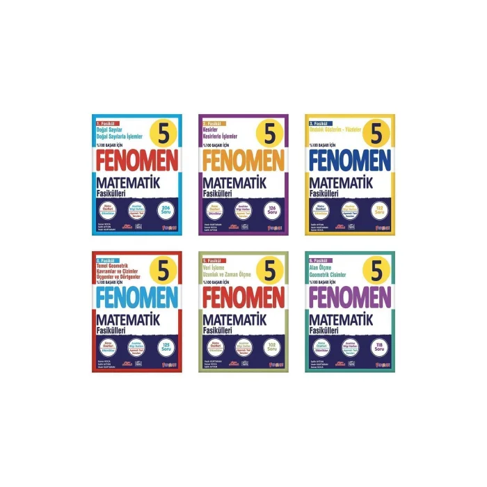 Fenomen 5. Sınıf Matematik Fasikül Seti