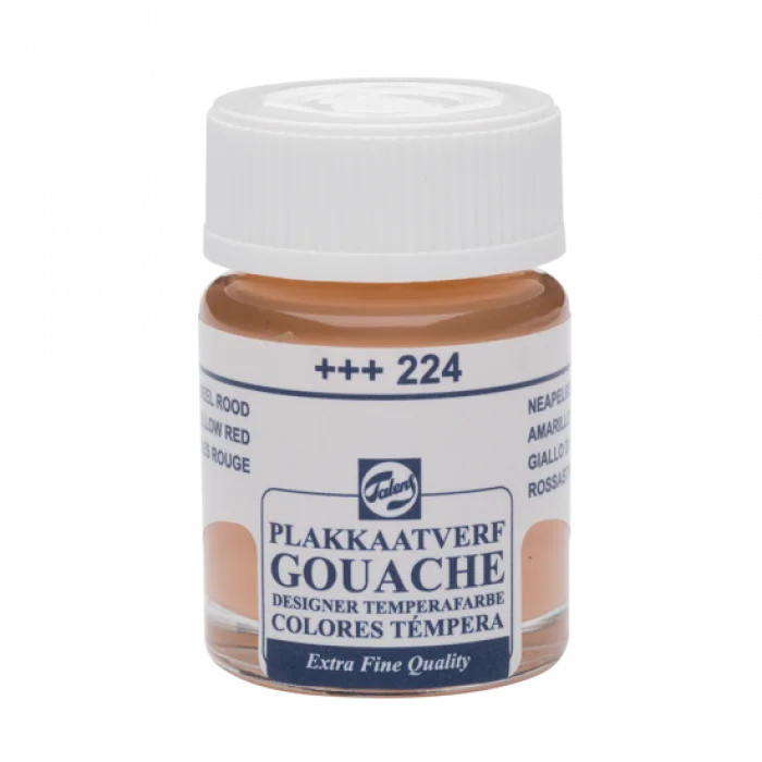 GOUACHE JAR 16ML NAPL.YLW RED