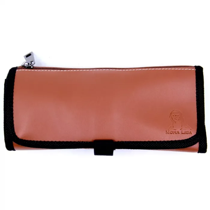 Kalemlik Mona Lisa Fermuarlı Rulo Deri