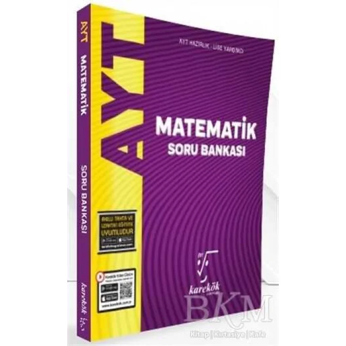Karekök AYT Matematik Soru Bankası.