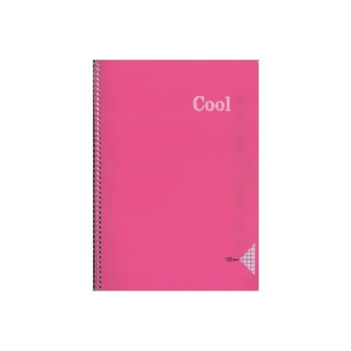 KESKİN DEFTER A4 COOL PP KAP SPR. 120 YP. KARELİ