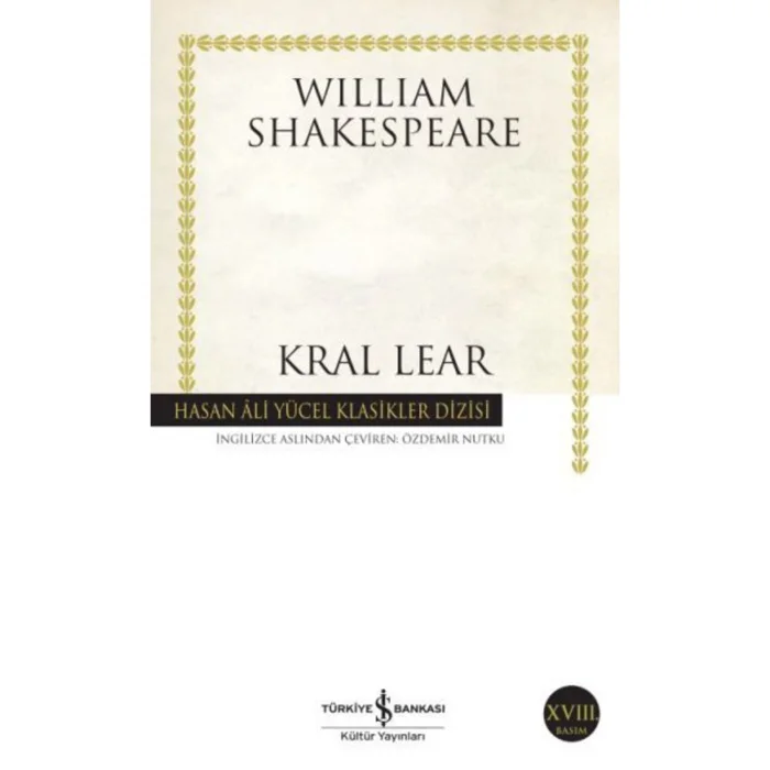 KRAL LEAR - HASAN ALİ YÜCEL KLASİKLERİ