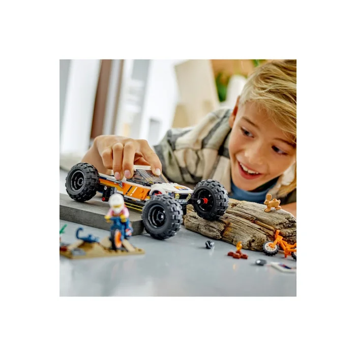 LEGO CITY 4X4 ARAZİ ARACI MACERALARI