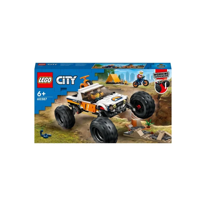 LEGO CITY 4X4 ARAZİ ARACI MACERALARI
