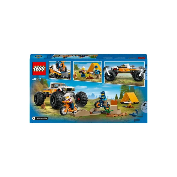 LEGO CITY 4X4 ARAZİ ARACI MACERALARI