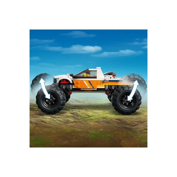 LEGO CITY 4X4 ARAZİ ARACI MACERALARI
