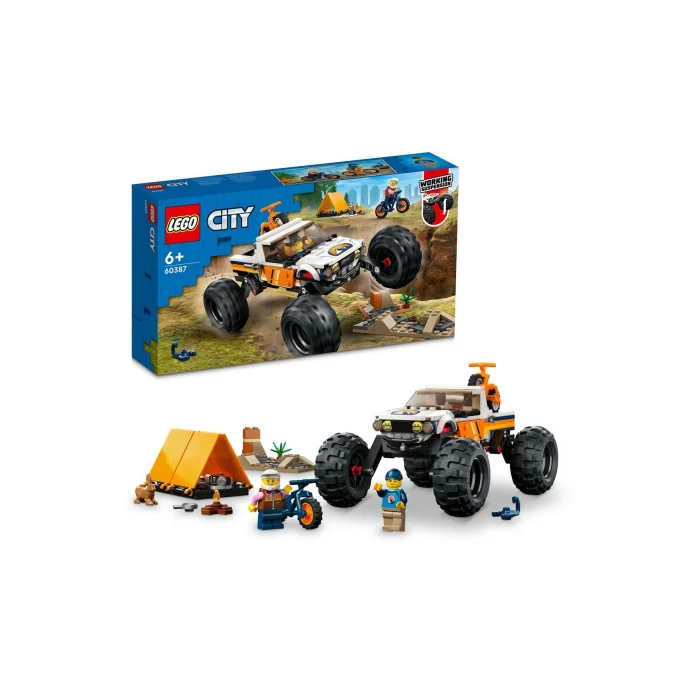 LEGO CITY 4X4 ARAZİ ARACI MACERALARI