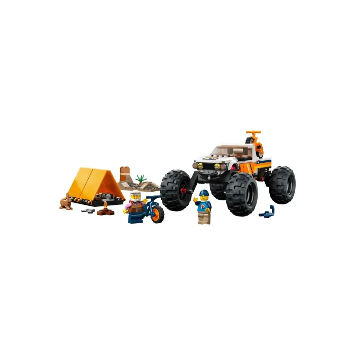 LEGO CITY 4X4 ARAZİ ARACI MACERALARI