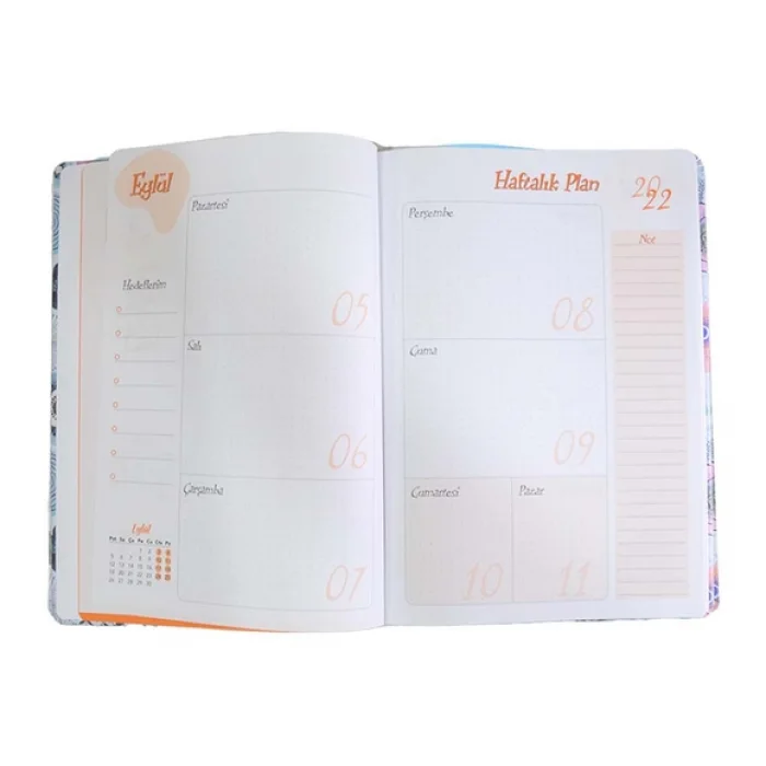 LİZ AJANDA 17x24 HAFTALIK AKADEMİK AJAKD