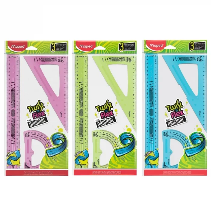 MAPED TWISTN FLEX ESNEK CETVEL SETİ 30 CM