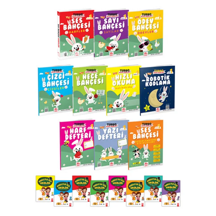 Model Yayınları 1. Sınıf Turbo Okuma Yazma Seti