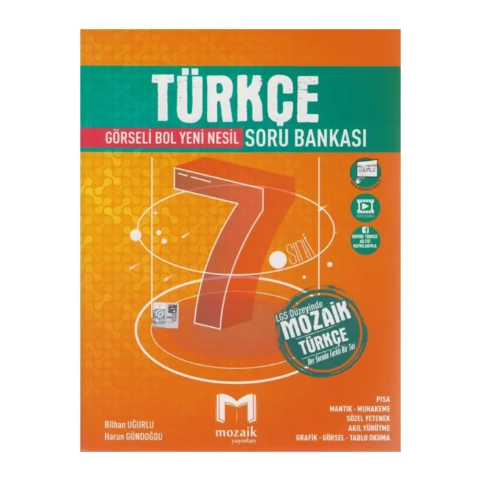 MOZAİK 7.SINIF SORU BANKASI TÜRKÇE