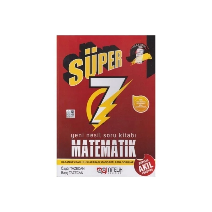 NİTELİK 7.SINIF YENİ NESİL SÜPER MATEMATİK SORU KİTABI