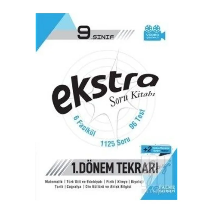 Palme 9. Sınıf 1. Dönem Tekrarı Ekstra Soru Bankası