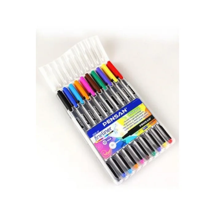 PENSAN FINELINER 6500 10 LU PLASTİK KUTU