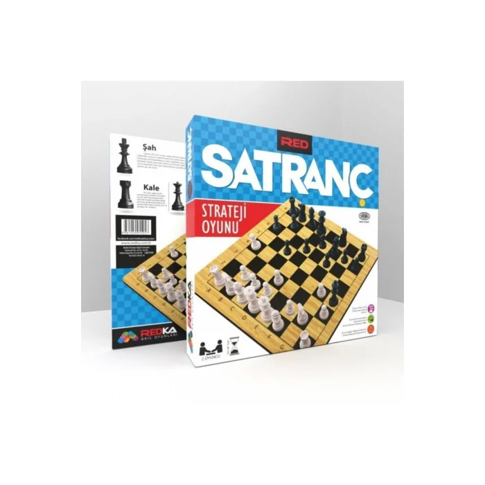 REDKA AHŞAP SATRANÇ