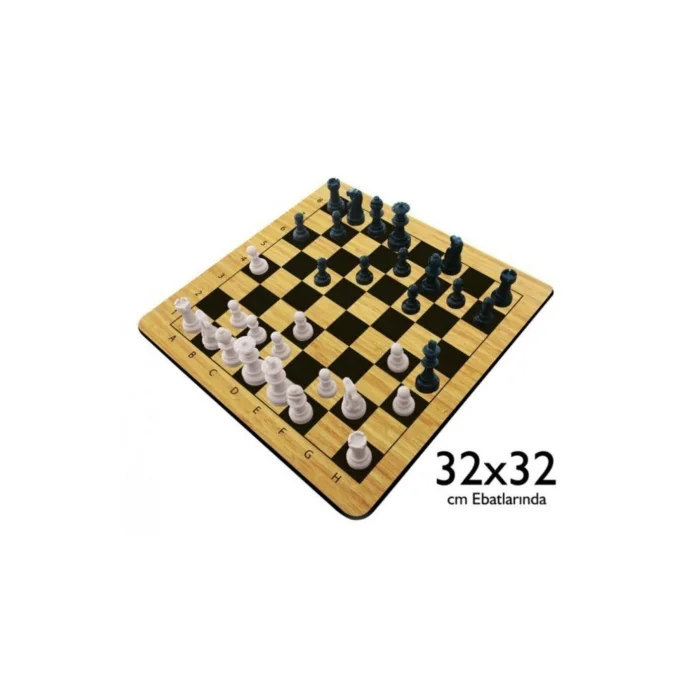 REDKA AHŞAP SATRANÇ