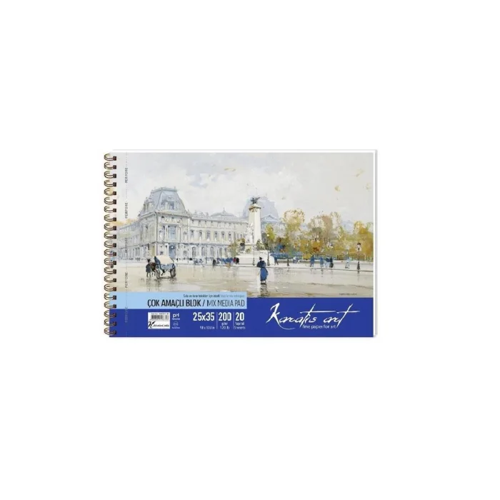 Resim Blok Karatis Art 200 Gr 25*35