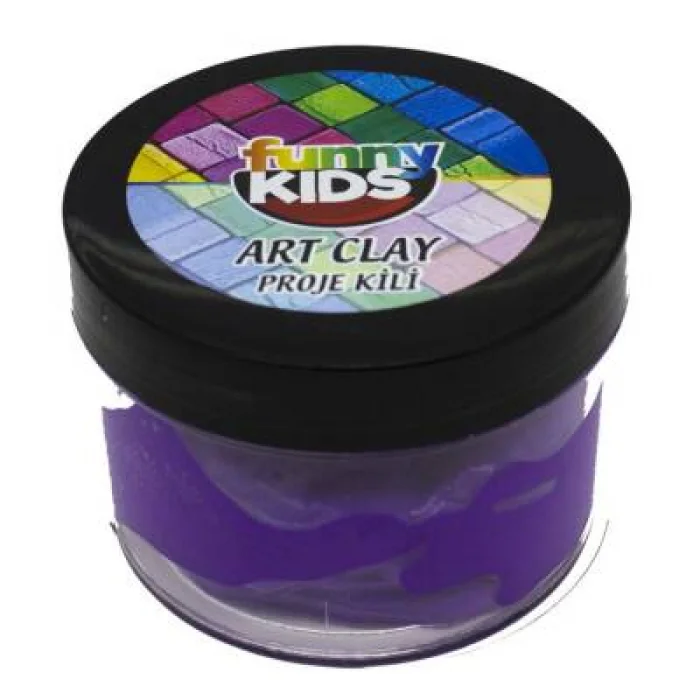 RİCH FUNNY KIDS SANAT KİLİ MOR