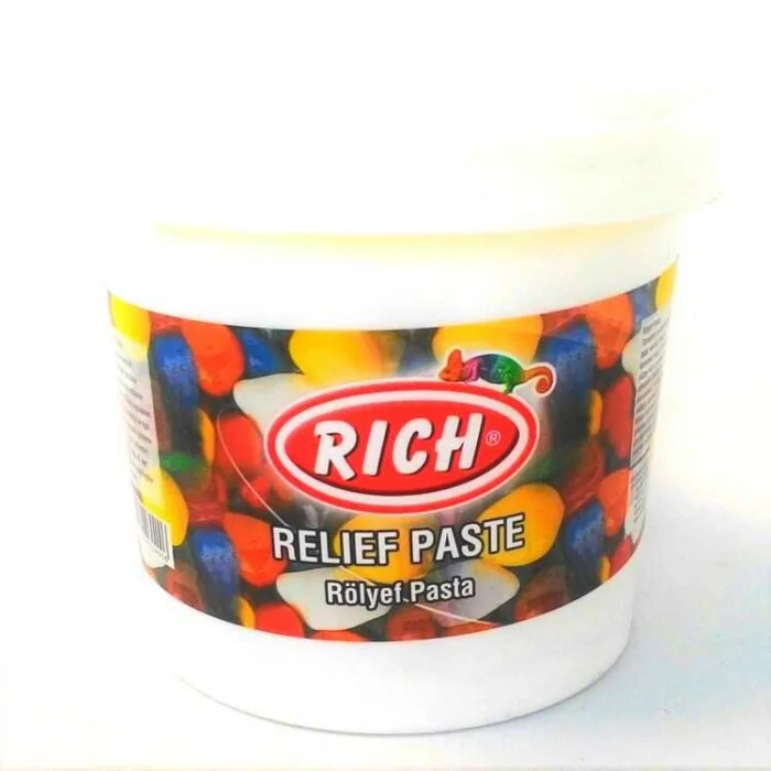 RİCH RÖLYEF PASTA BEYAZ 1200 GR