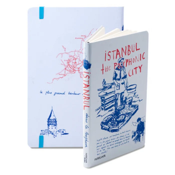 SCRIKSS İSTANBUL BALIKÇI A5 ÇİZGİSİZ NOT DEFTERİ