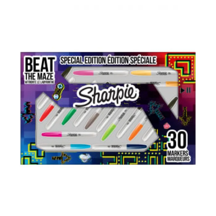 SHARPIE PERMANENT MARKÖR (F) 30LU LABİRENT