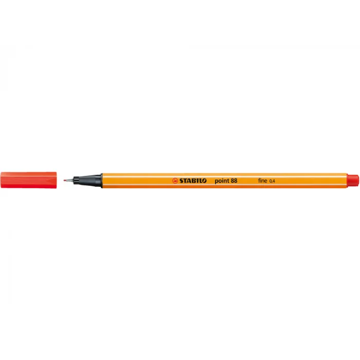 STABILO POİNT 88 FINE 0,4 KAN KIRMIZISI