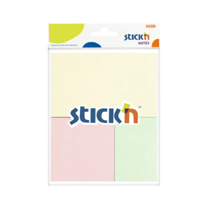 Stıckn 3 Ebat Not Kağıdı 3 Pastel Renk 150 yp