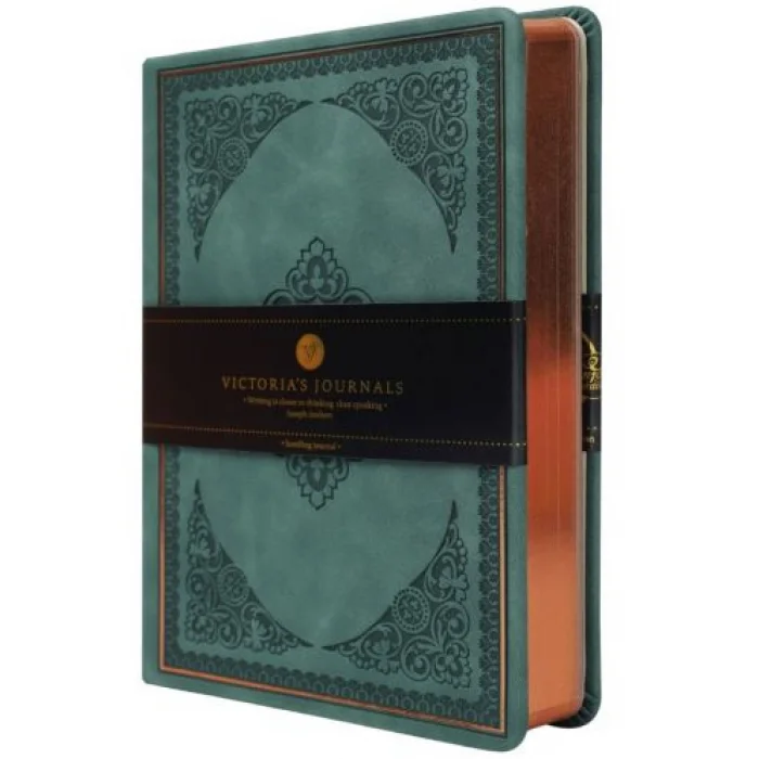 VJ DEFTER 14x20 VINTAGE OLD BOOK YEŞİL 80GR 160YP.ÇİZGİLİ 3479