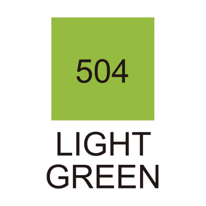 Zig Kurecolor Kc-3000 504 Twin S Marker Kalem Light Green