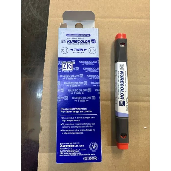 Zig Kurecolor Kc-3000 W10 Twin S Marker Kalem Warm Gray 10