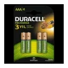 DURACELL ŞARJ EDİLEBİLİR PİL AAA 4LÜ 750 MAH