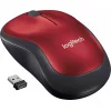 LOGITECH W.LESS M185 1000 DPİ KIRMIZI SİYAH MOUSE