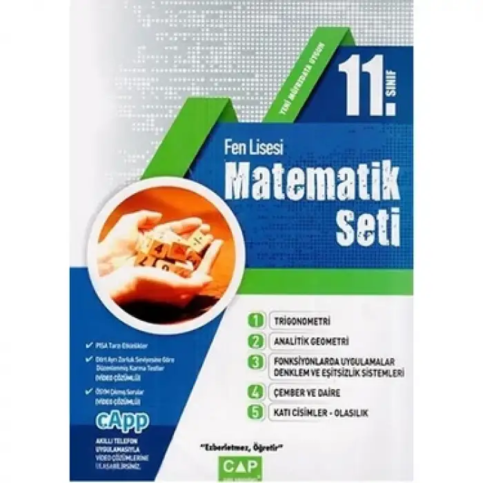 11.Sınıf Matematik Fen Liseleri İçin Soru Bankası Çap Yayınları