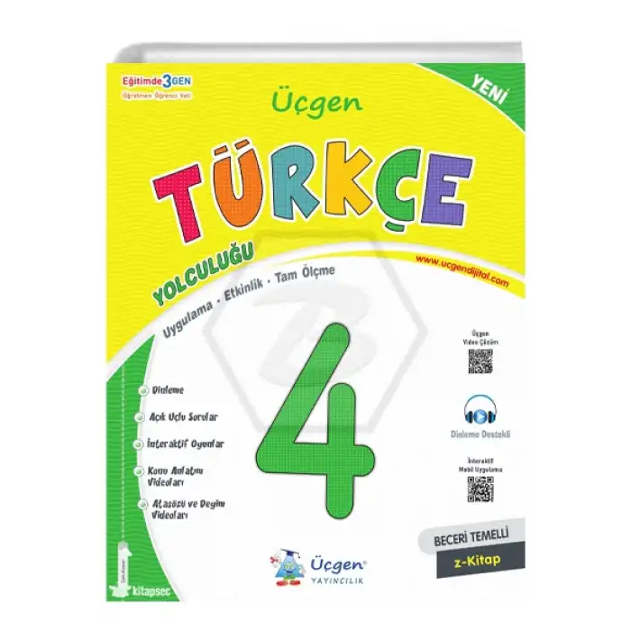 4.SINIF – Beceri Temelli – TÜRKÇE Yolculuğu