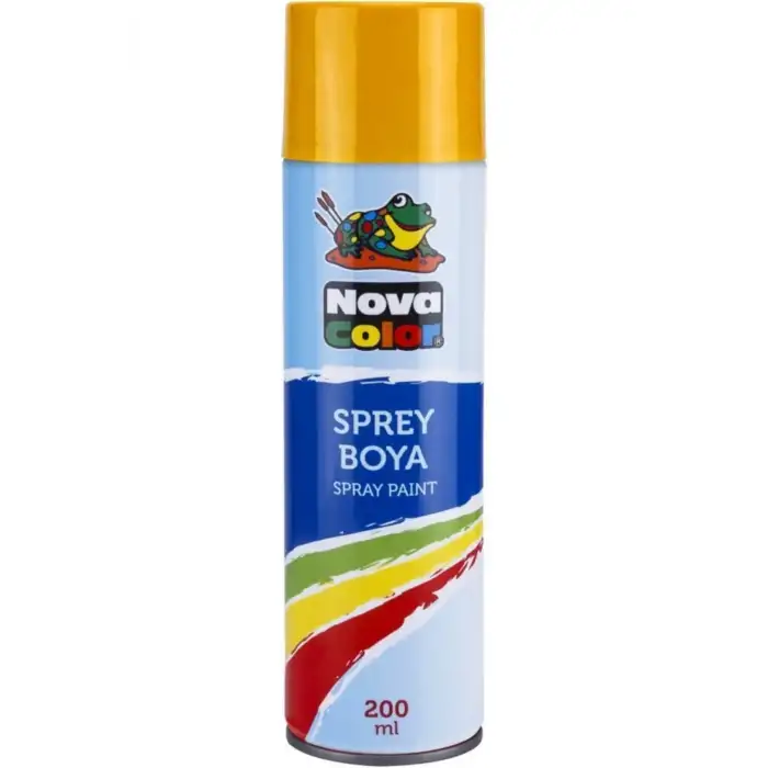 NOVA COLOR SPREY BOYA 200 ML SARI NC-800