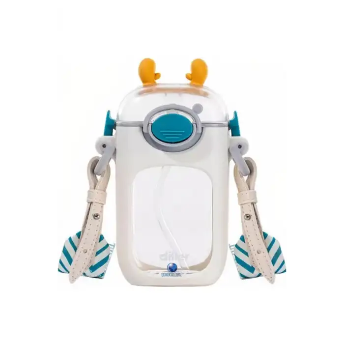 VAGONLİFE DILLER PİPETLİ MATARA T-4015 400ML BEYAZ