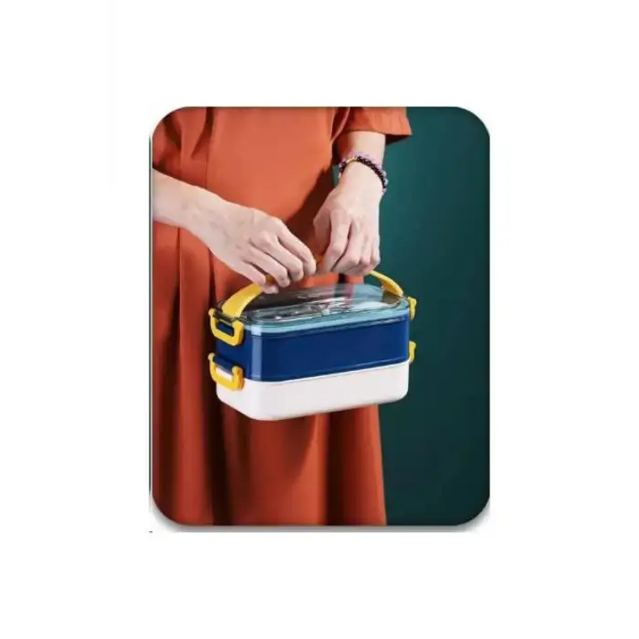 Vagonlife Paslanmaz Çelik Beslenme Kabı 1400 Ml XC-462