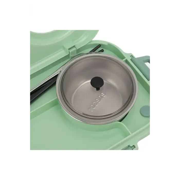 VAGONLİFE PASLANMAZ ÇELİK BÖLMELİ YEMEK KABI - LUNCH BOX BL70010 900 ML YEŞİL
