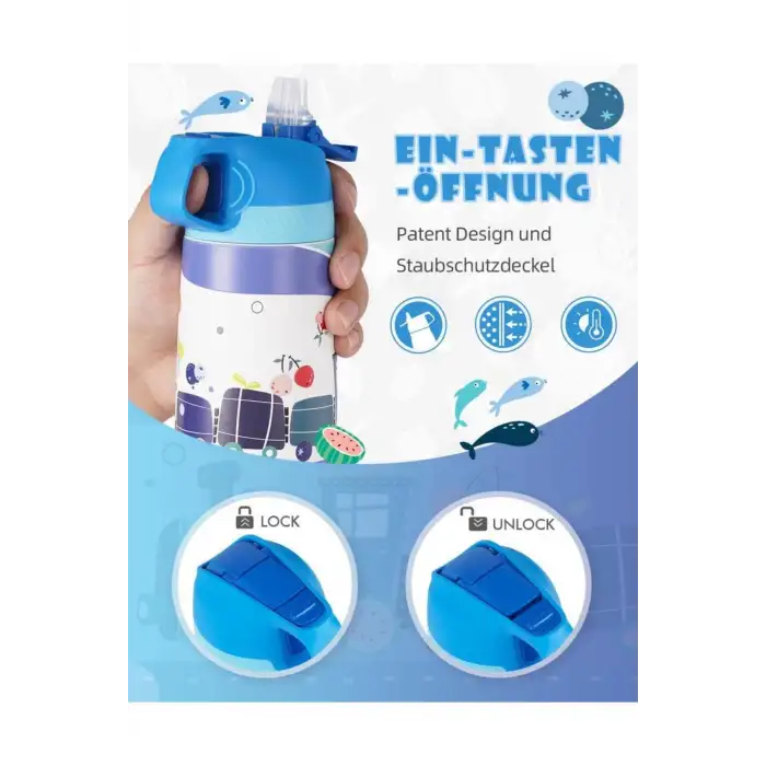 MATARA PASLANMAZ ÇELİK 350 ML KARMA