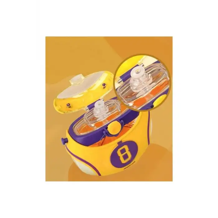 Cocosmile CS-00008 YEŞİL 630ML Straw Basketball Tritan Matara