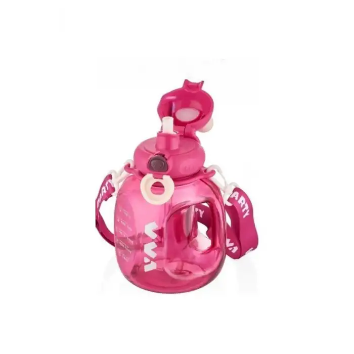Vagonlife Tritan Su Matarası 1200 Ml Koyu Pembe