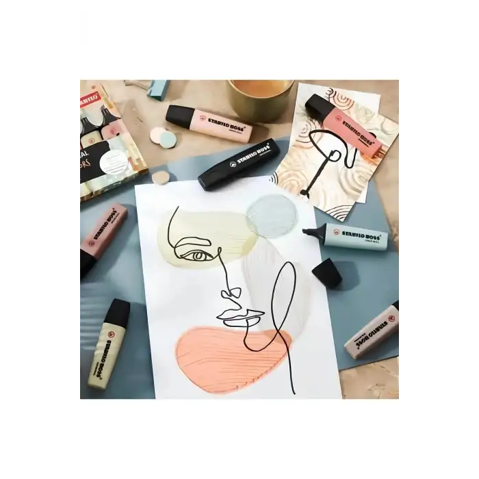 STABILO BOSS NATURE COLORS SİYAH (51001303)