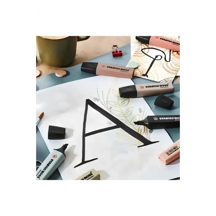 STABILO BOSS NATURE COLORS SİYAH (51001303)