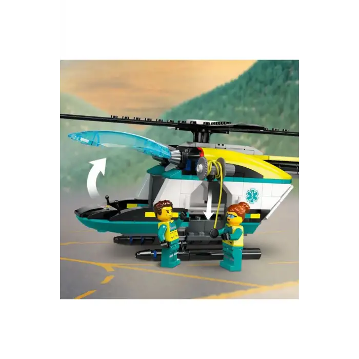 LEGO ACİL KURTARMA HELİKOPTERİ
