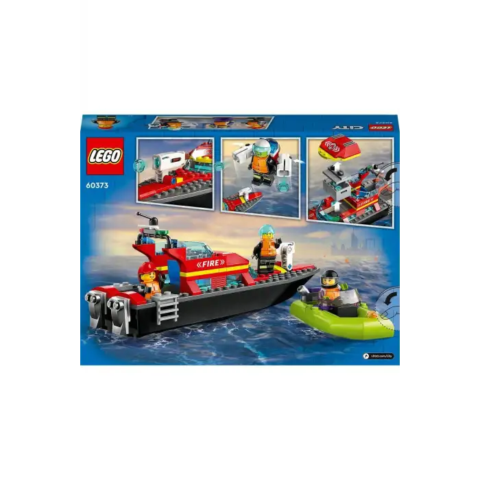 LEGO CITY İTFAİYE KURTARMA TEKNESİ