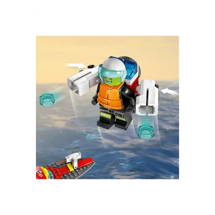 LEGO CITY İTFAİYE KURTARMA TEKNESİ