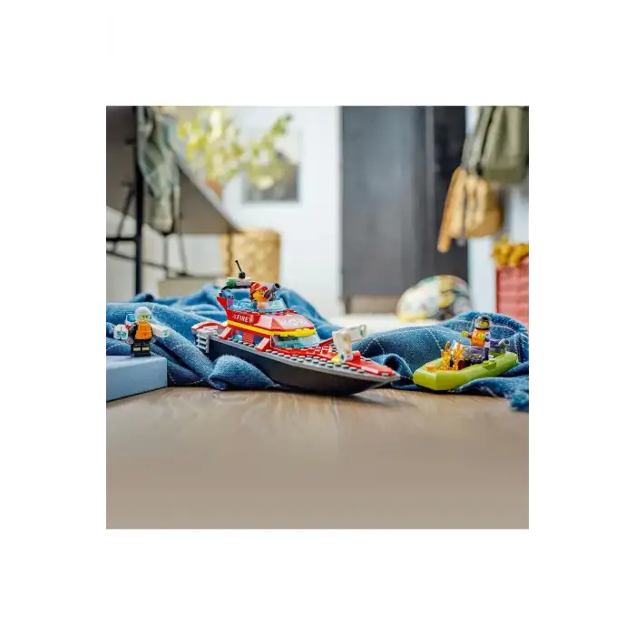 LEGO CITY İTFAİYE KURTARMA TEKNESİ